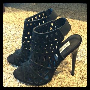 Steve Madden ‘Bratt' Caged Slingback Bootie ~ 6.5